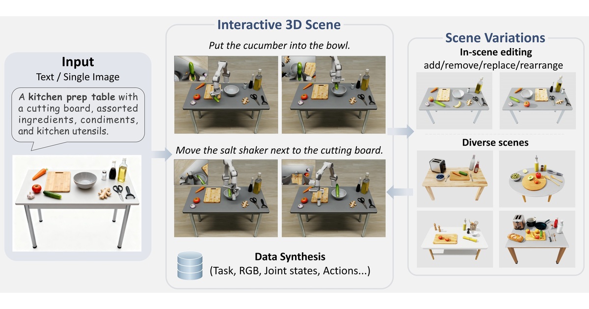 TabletopGen: Tabletop Scene Generation and Interactive Simulation for ...