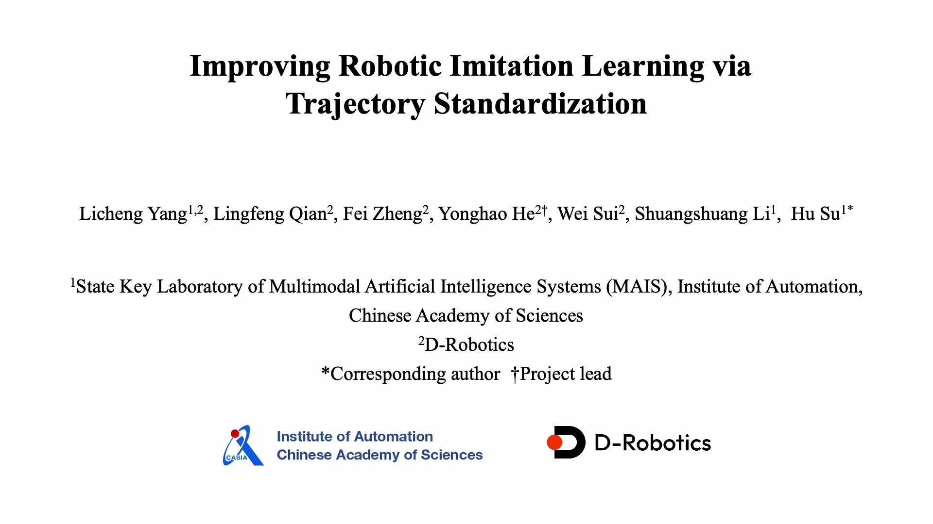 Robotics Standardization Map ISR: Improving Robotic Imitation Learning via Trajectory Standardization